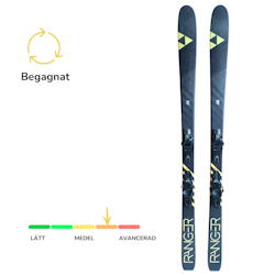 Begagnad Fischer Ranger 85, 181cm