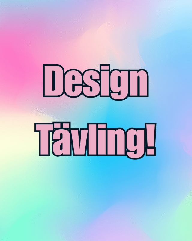 Designtävling Färgglatt