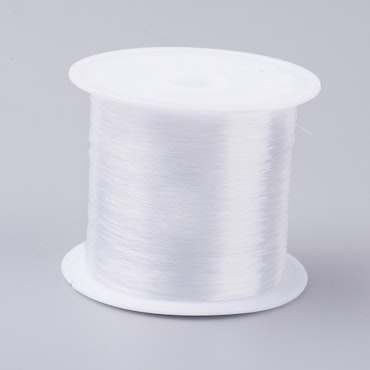 130 meter rulle med 0.2mm transparent stum fiskelina av nylon