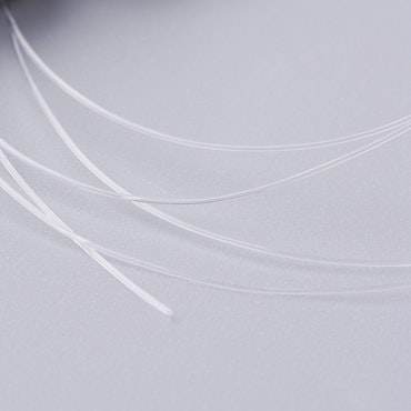130 meter rulle med 0.2mm transparent stum fiskelina av nylon