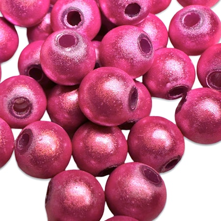HotPink reflexpärlor, mirakelpärlor, 4mm (100st)
