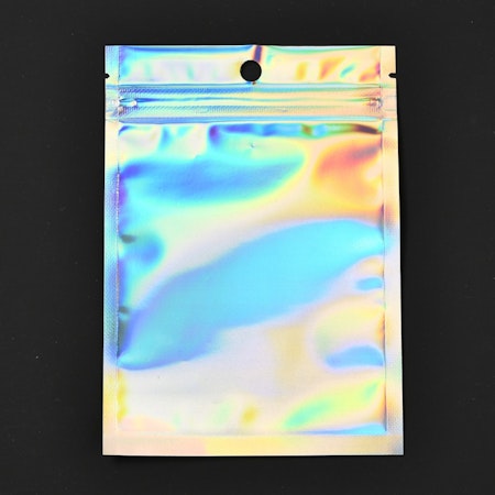 Holo zippåsar, silver (10st)