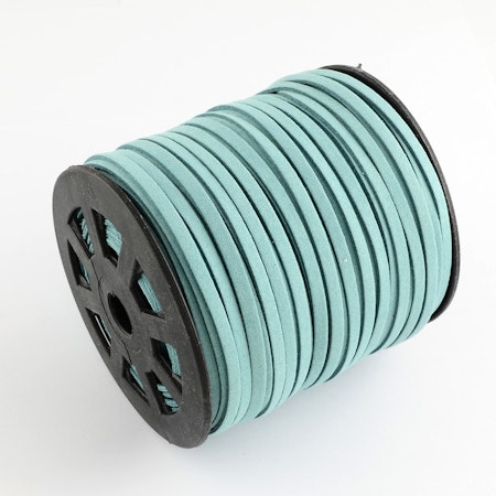Mockaimitation, 6mm, turkos (5m) 2a sortering