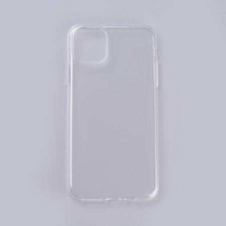 iPhone 11 ProMax. Mjukt transparent mobilskal.