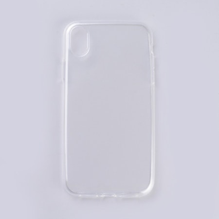 iPhone XR. Mjukt transparent mobilskal.