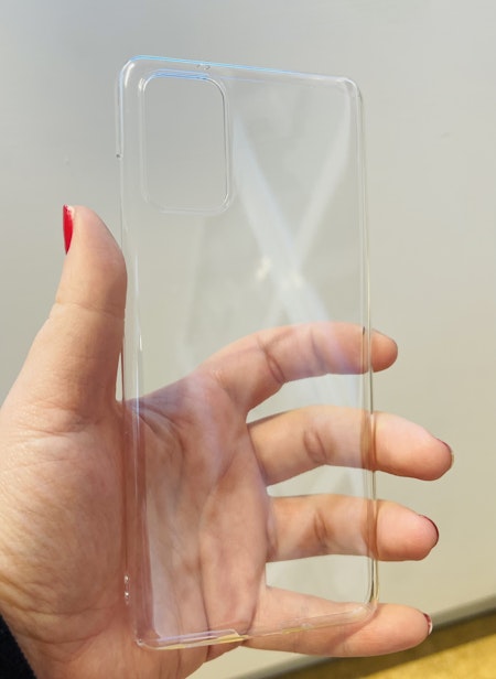Samsung galaxy note 20 Ultra, hårt transparent mobilskal