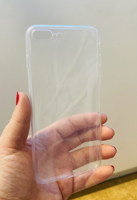 iPhone 7 & 8 PLUS. Mjukt transparent mobilskal