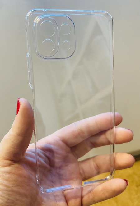 Xiaomi 11 LITE, hårt transparent mobilskal