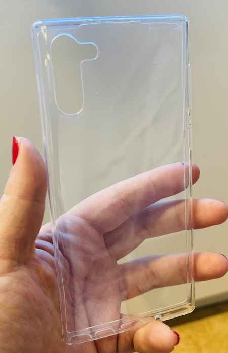 Samsung galaxy note 10 4G, mjukt transparent mobilskal.