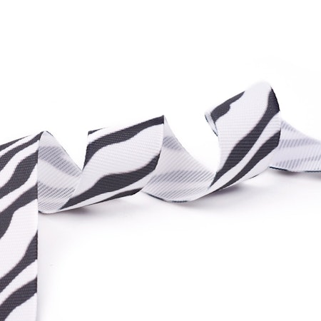 Zebra, ripsband, 38mm (3 meter)