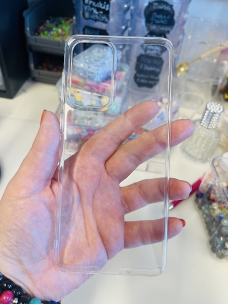 Samsung galaxy A33 5G, hårt transparent mobilskal