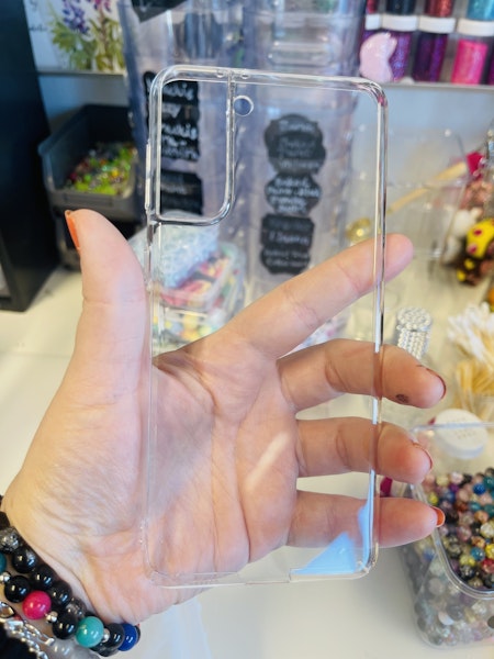Samsung S21 PLUS, hårt transparent mobilskal