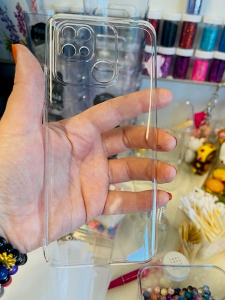 Xiaomi Redmi 10C, hårt transparent mobilskal