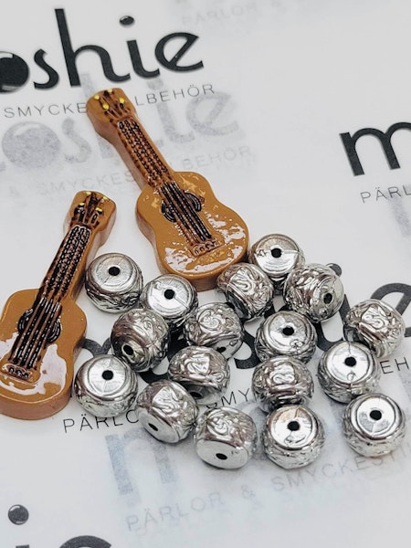 Platinum struktur, CCB akryl, 8mm (50st)