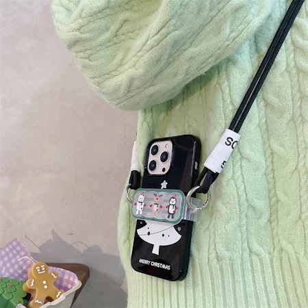 Clip för alla mobilskal, rosett, designa din egna mobilhållare