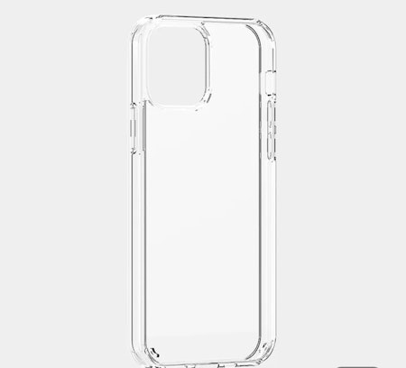 iPhone 12 mini, mediumhårt transparent mobilskal