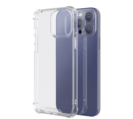 iPhone 13 PRO Max, hårt transparent mobilskal