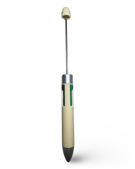 Pärla en penna, beige, multistift 4 färger, 2mm