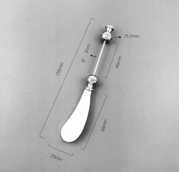 Pärla en smörkniv, rostfritt stål, 15,8cm (st)