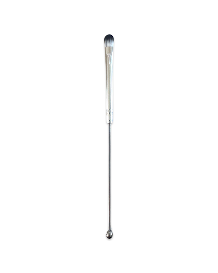 Ögonskuggsborste, pärlbara sminkborste (15,6cm)