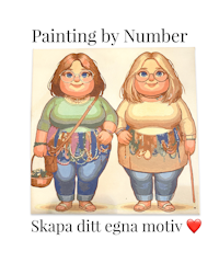 Painting by number med eget motiv, skapa din egna tavla