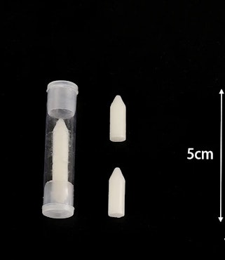 Refill till vaxpenna med skruvfunktion, vit