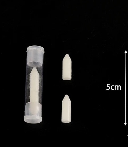 Refill till vaxpenna med skruvfunktion, vit