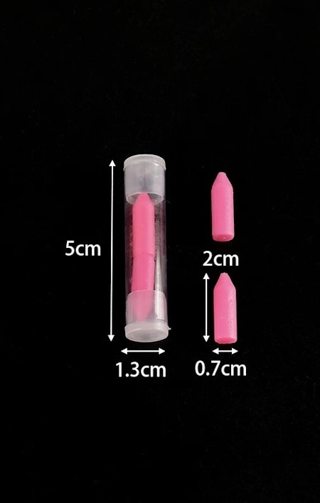 Refill till vaxpenna med skruvfunktion, rosa