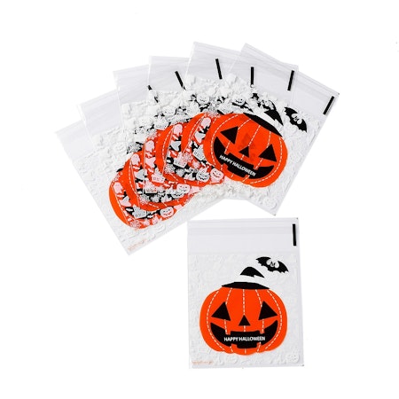 Cellofanpåsar halloween, 13x10cm (20st)