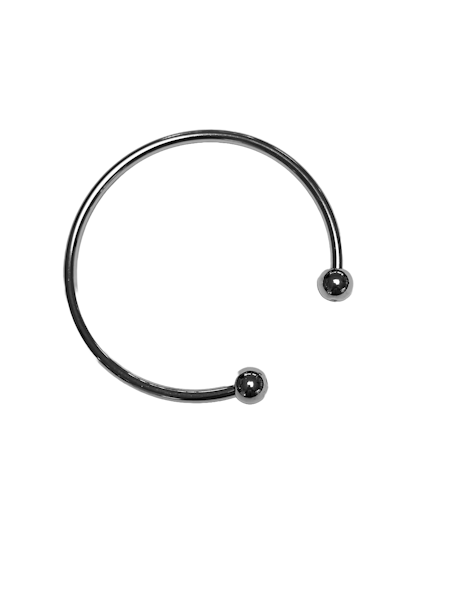Bangle för att dekorera till armband, silver, 65mn (st)