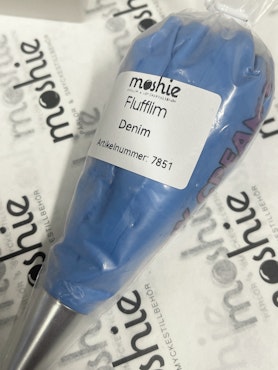 Matt flufflim, denim, 100ml, decoden, cream glue