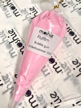 Matt flufflim, bubble gum, 100ml, decoden, cream glue