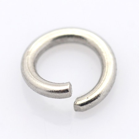 Bindringar, oxiderar ej, rostfritt stål, 10mm (100st)