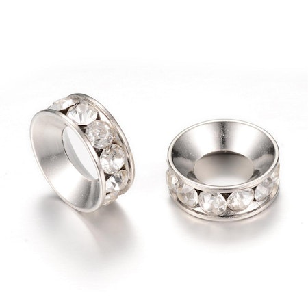 Strassrondell platinum CCB med resin 20 mm (5st)