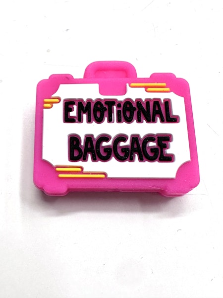 Emotional Bagage. Silikon, tvättbar, fri från BPA, 28mm (st)