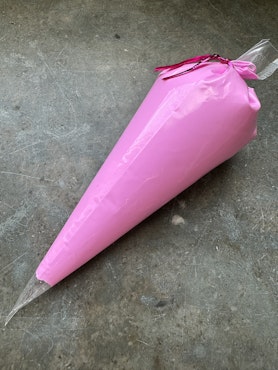 Matt flufflim till decoden, hot pink (100ml)