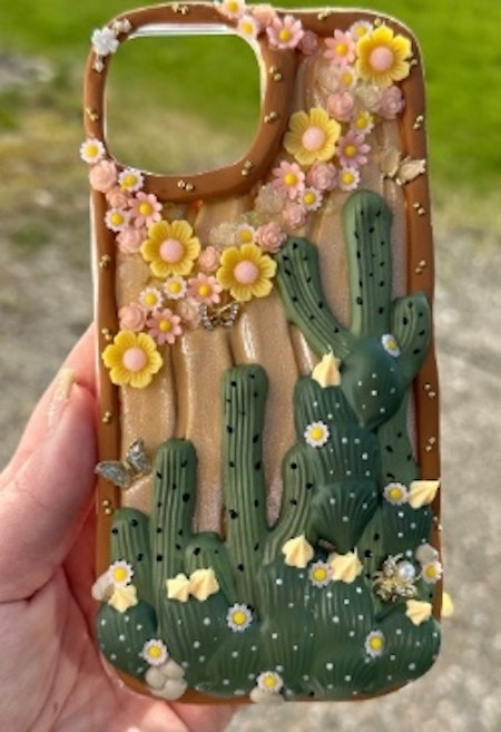 iPhone 14 PRO Max, hårt transparent mobilskal