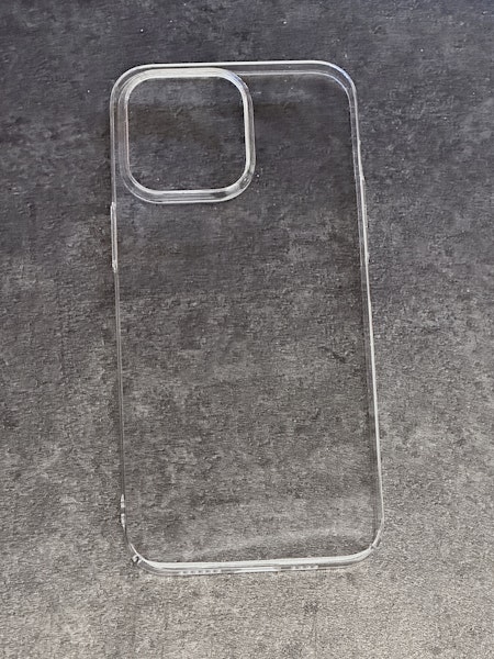 iPhone 12, hårt transparent mobilskal