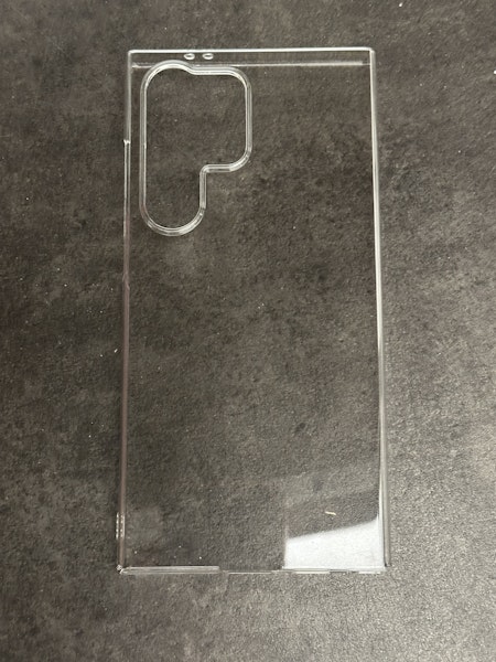Samsung S24 Ultra, hårt transparent mobilskal