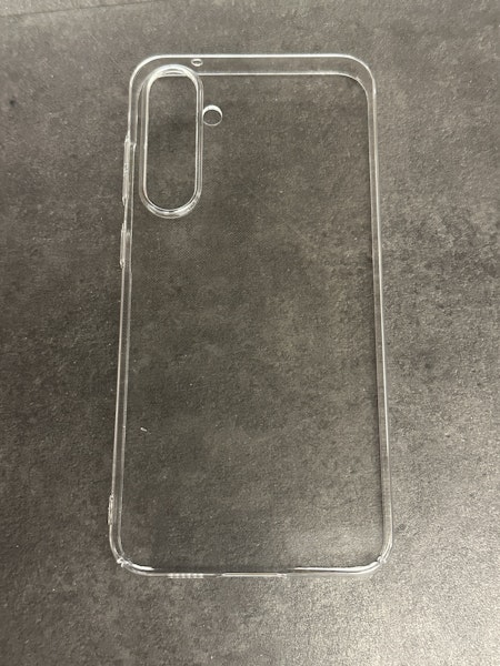 Samsung galaxy S23 FE, hård transparent mobilskal