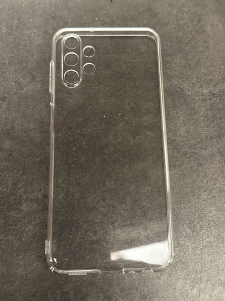 Samsung galaxy A13, 4G, hårt transparent mobilskal