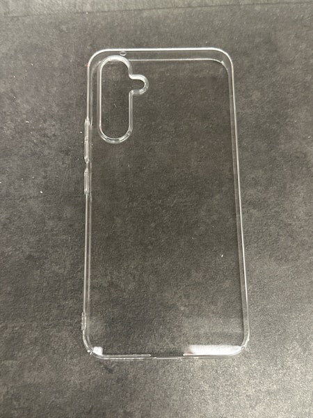 Samsung A54 5G, hårt transparent mobilskal