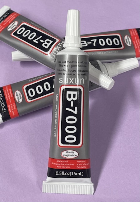 B7000 lim 15ml, industriellt universallim, hög fästförmåga
