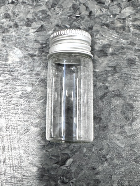 Glasburk med skruvlock, 10ml (st)