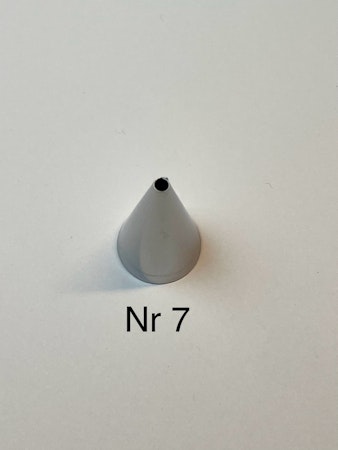 Tyll i rostfritt stål, Nr7 (st)