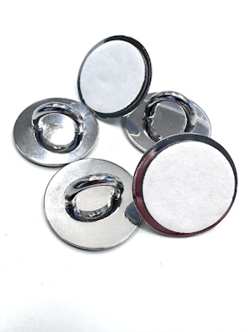 Fäste för dekoration med klisteryta, 23mm (st)