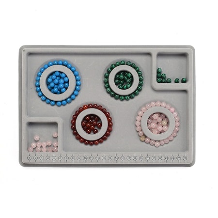 Designbricka med mått för armband, 15-18cm