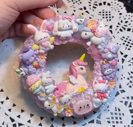 Stomme för krans till DIY projekt 8cm