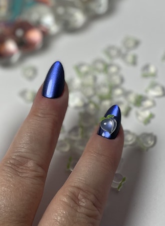 Persikor, mini, nail art, 9mm (50st)