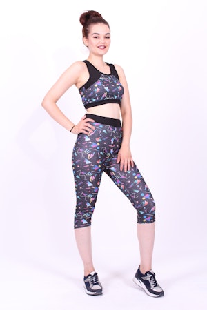 Sport set -leggings & Bustier set-tränings set